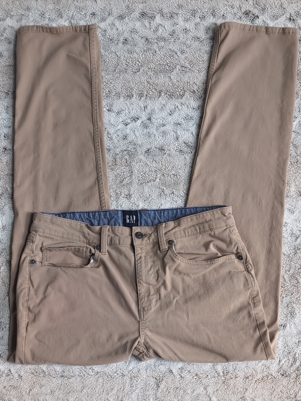 GAP Slim-Fit Straight Leg Khaki Chinos
